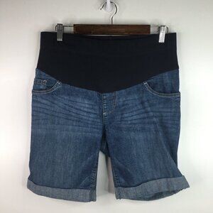 Oh Baby by Motherhood Bermuda Denim Shorts